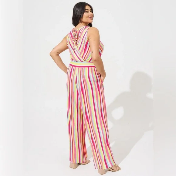 TORRID Super Soft Surplice Jumpsuit - Picture 2 of 5